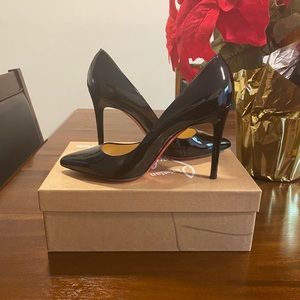 Christian Louboutin Pigalle 100 patent Pump